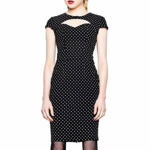 💜HP💜NWT Hell Bunny Vixen polka dot dress